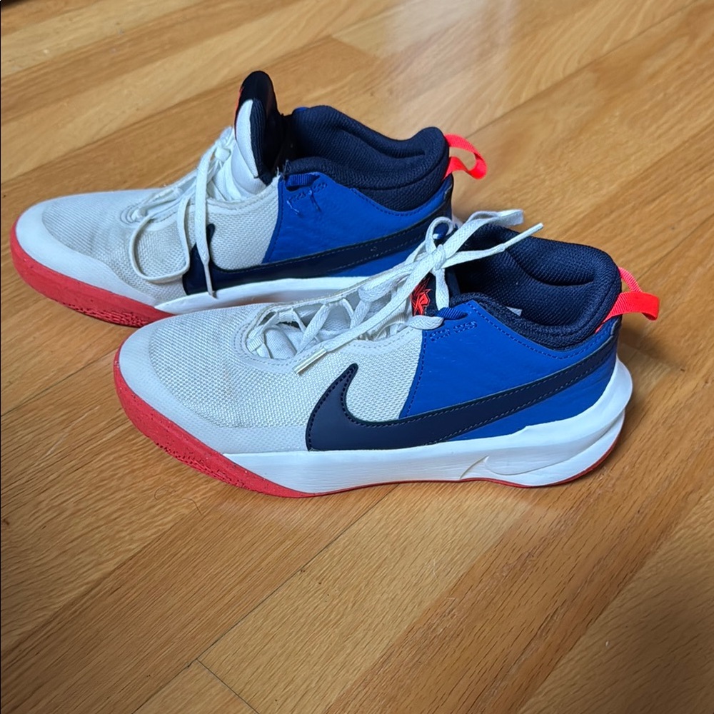 Kids' Nike Blue and Red Sneakers